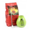 6555 2 set mate green guarana 400 g bombilla zelena kalabasa