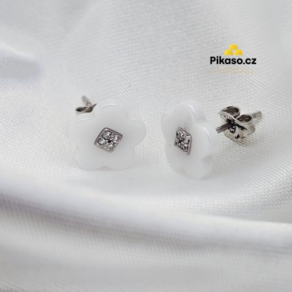 11478 stribrne nausnice damske 2 33 g priroda