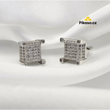 Stříbrné náušnice dámské 4,23 g
