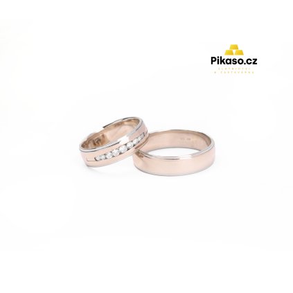 11982 zlate prsteny snubni 12 68 g