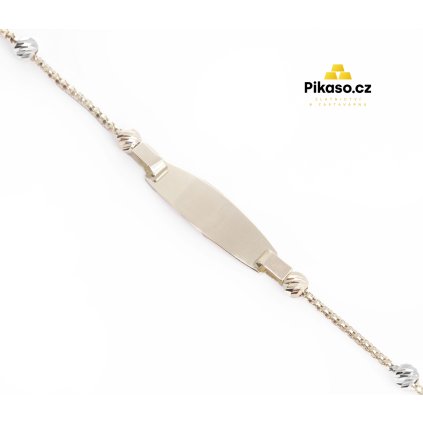 12144 zlaty naramek detsky 2 88 g