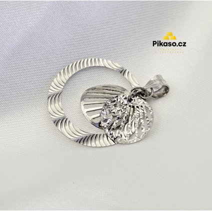 12210 stribrny privesek damsky 1 50 g