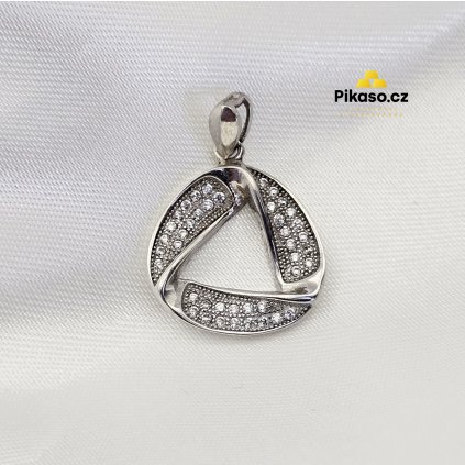12213 stribrny privesek damsky 2 95 g