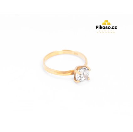 1221 zlaty prsten damsky 0 87 g