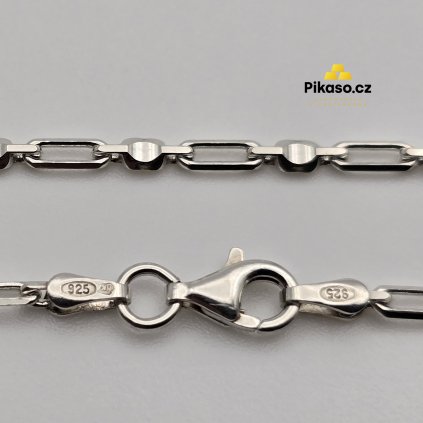 12348 stribrny retizek unisex 6 77 g