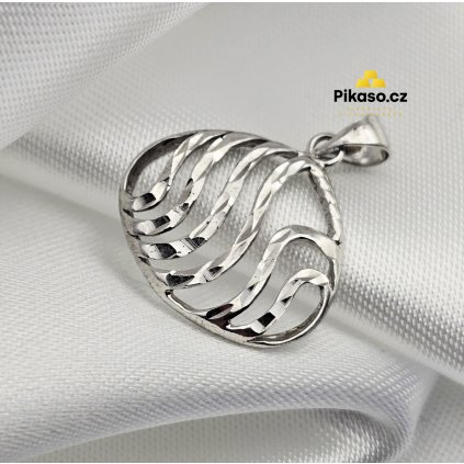 12468 stribrny privesek damsky 0 98 g