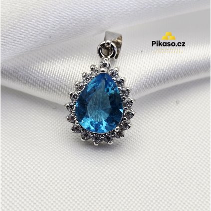 12471 stribrny privesek damsky 1 54 g