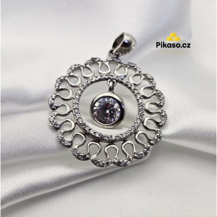 12567 stribrny privesek damsky 6 17 g