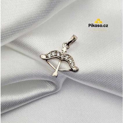 12579 stribrny privesek damsky 0 71 g znameni zverokruhu