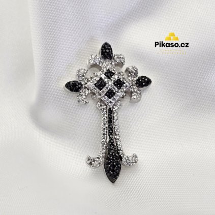 12588 stribrny privesek unisex 4 08 g nabozenstvi