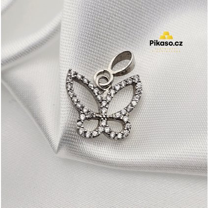 12627 stribrny privesek damsky 1 54 g zvirata