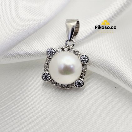 12639 stribrny privesek damsky 1 69 g