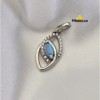 12663 stribrny privesek damsky 1 94 g