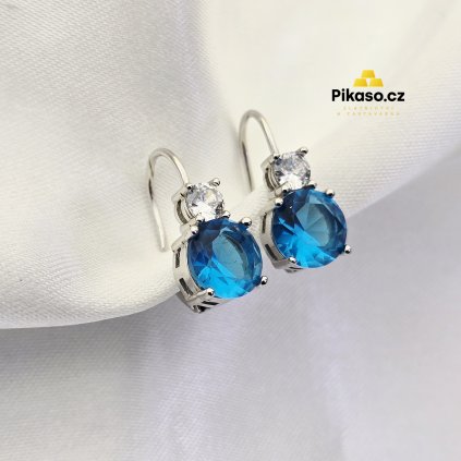 12687 stribrne nausnice damske 3 72 g