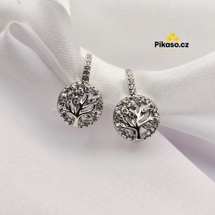 12699 stribrne nausnice damske 2 84 g nabozenstvi