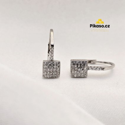 12705 stribrne nausnice damske 2 22 g