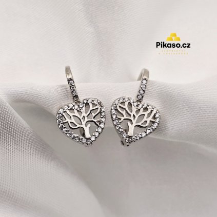 12708 stribrne nausnice damske 2 46 g nabozenstvi