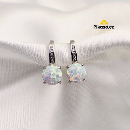 12759 stribrne nausnice damske 3 74 g