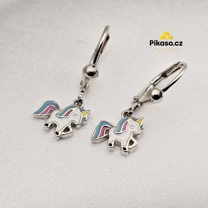 12822 stribrne nausnice damske 2 04 g