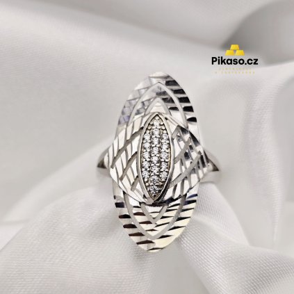 12837 stribrny prsten damsky 4 49 g