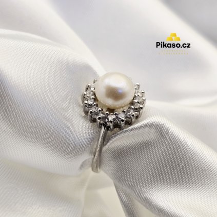 12843 stribrny prsten damsky 3 66 g