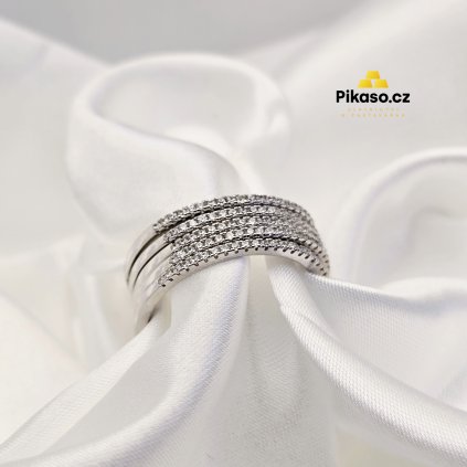 12912 stribrny prsten damsky 5 71 g