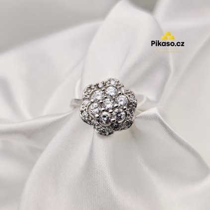 12921 stribrny prsten damsky 4 01 g