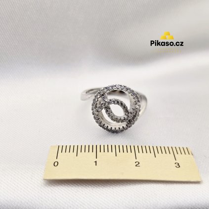 12957 stribrny prsten damsky 3 31 g