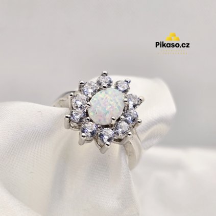 12981 stribrny prsten damsky 3 79 g