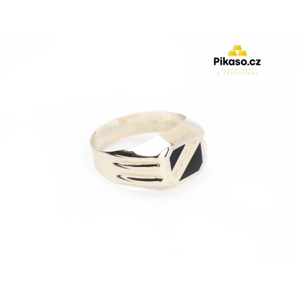 13047 zlaty prsten pansky 3 99 g
