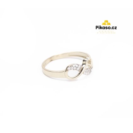 13089 zlaty prsten damsky 2 10 g nekonecno