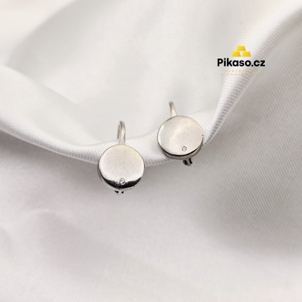 13173 stribrne nausnice damske 2 01 g