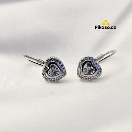 13212 stribrne nausnice damske 2 26 g