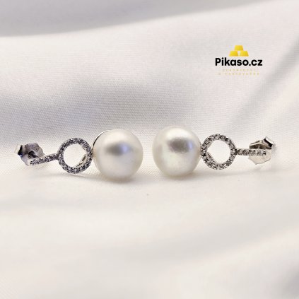 13215 stribrne nausnice damske 4 66 g