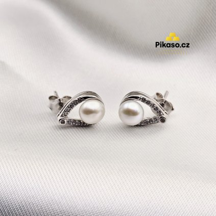 13260 stribrne nausnice damske 1 92 g