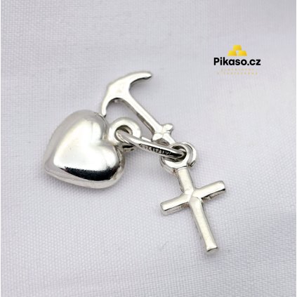 13383 stribrny privesek damsky 1 14 g