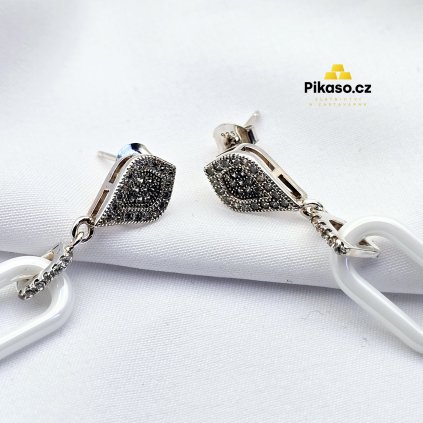 13401 stribrne nausnice damske 4 60 g