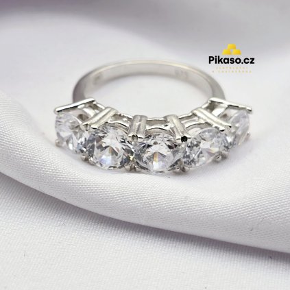 13446 stribrny prsten damsky 4 83 g