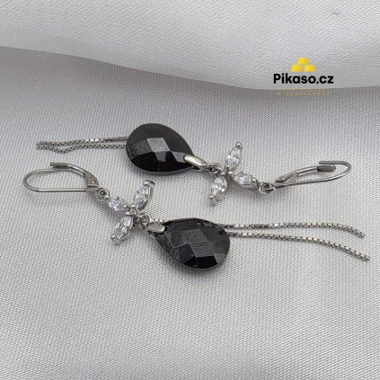 13518 stribrne nausnice damske 6 97 g