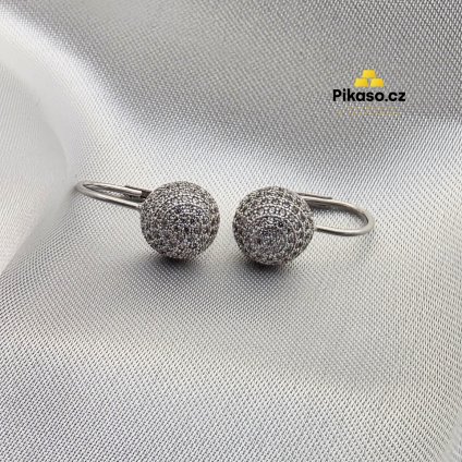 13536 stribrne nausnice damske 3 40 g