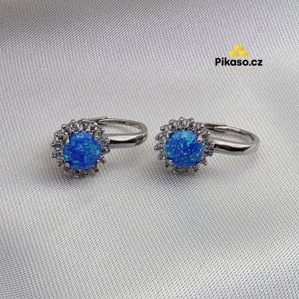 13548 stribrne nausnice damske 4 48 g