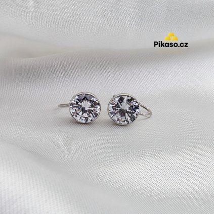 13578 stribrne nausnice damske 4 67 g