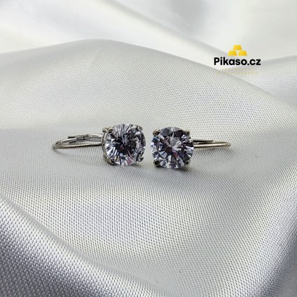 13611 stribrne nausnice damske 3 18 g