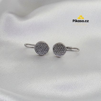 13620 stribrne nausnice damske 1 90 g