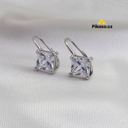 13632 stribrne nausnice damske 3 96 g