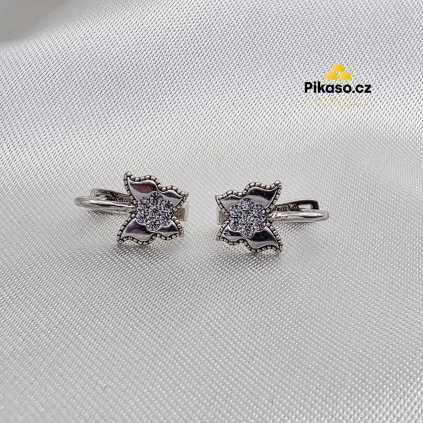 13635 stribrne nausnice damske 1 27 g