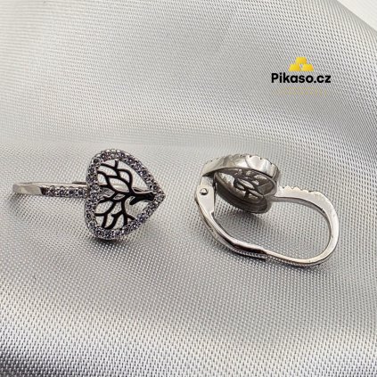 13641 stribrne nausnice damske 2 51 g