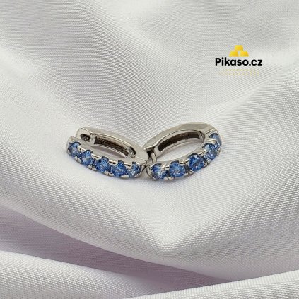 13821 stribrne nausnice damske 2 68 g