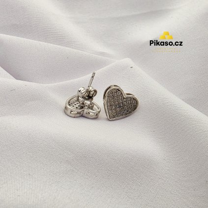 13824 stribrne nausnice damske 2 08 g