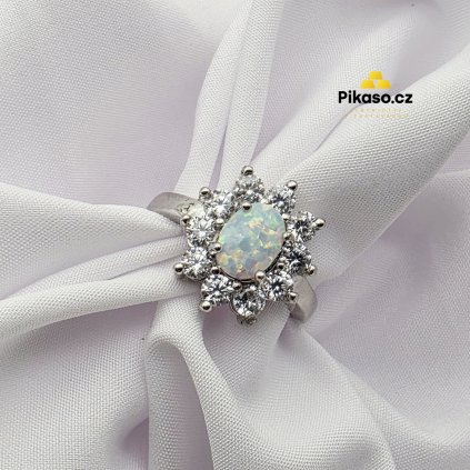13869 stribrny prsten damsky 3 87 g